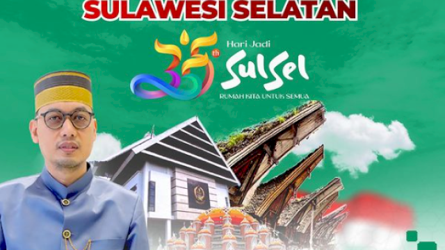 Selamat Hari Jadi ke-355 Sulawesi Selatan, Bappeda Makassar: Mari Jaga Warisan Budaya