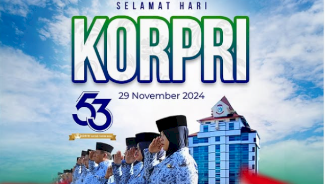 Bappeda Kota Makassar Ucapkan Selamat HUT Ke-53 Korpri