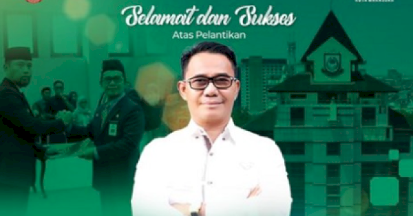 Bappeda Makassar Ucapkan Selamat kepada Irwan Rusfiady Adnan sebagai Penjabat Sekda