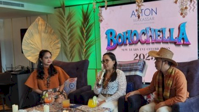 Aston Makassar Hadirkan Sensasi Musik Pesta Tahun Baru Bertema Bohochella