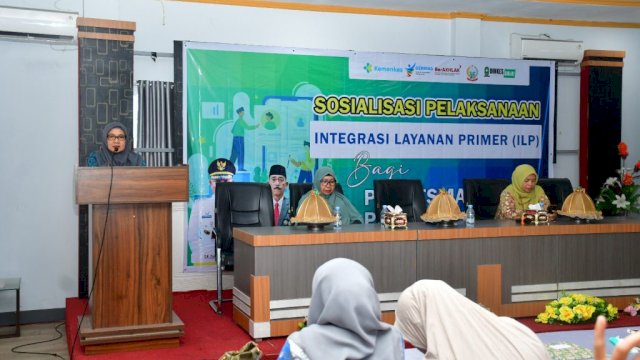 Dinas Kesehatan Sinjai gelar Sosialisasi Integrasi Layanan Primer di Aula Wisma Sanjaya, Kamis (29/8)||Ist 