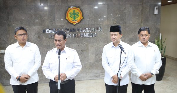 Sinergi Kementan-Kementrans Bangun Kawasan Pertanian untuk Swasembada Pangan