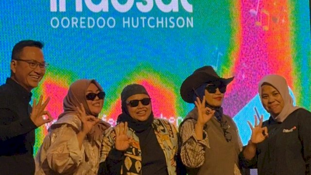 Perayaan "Malam Apresiasi Media" yang digelar Indosat Ooredoo Hutchison (IOH). (Foto: Gita/HN)