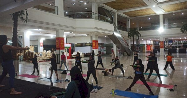 Olahraga Poundfit Jadi Program Kebugaran PT GMTD Tbk untuk Karyawan