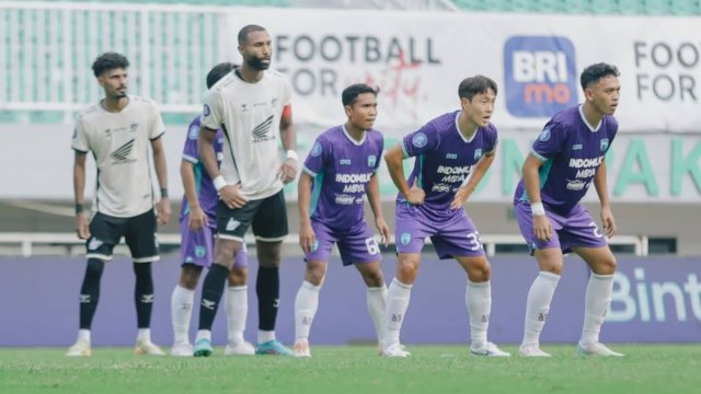 Persita Tangerang Tumbangkan PSM Makassar Meski Bermain dengan 10 Pemain