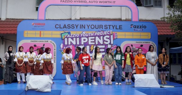 Fazzio Youth Project Pacu Kreativitas dan Semangat Pelajar di SMA 17 Makassar