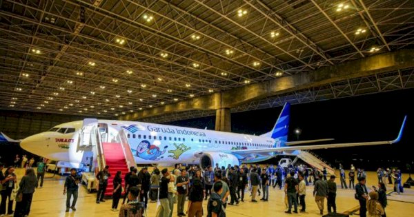 Tahilalats Warnai Armada Baru Garuda Indonesia
