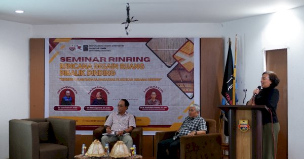 Himpunan Mahasiswa Arsitektur Unibos Gelar Seminar “Rinring” tentang Desain Dinding