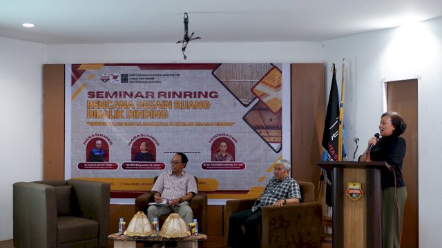 Himpunan Mahasiswa Arsitektur Unibos Gelar Seminar “Rinring” tentang Desain Dinding