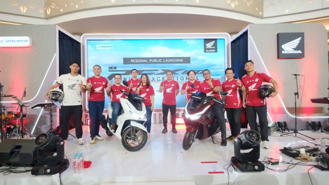 Resmi Meluncur di Makassar, New Honda PCX160 Siap Kuasai Market Otomotif