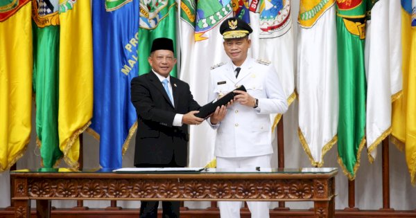 Prof Fadjry Djufry Resmi Dilantik Pj Gubernur Sulsel 2025