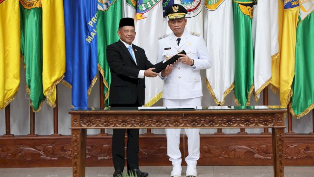 Prof Fadjry Djufry Resmi Dilantik sebagai Pj Gubernur Sulsel, Tegaskan Tak Akan Ada Mutasi