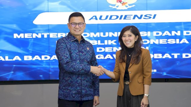 Kepala BPOM RI dan Menkomdigi Meutya Hafid Sepakat Basmi Mafia Obat Makanan Berbahaya 