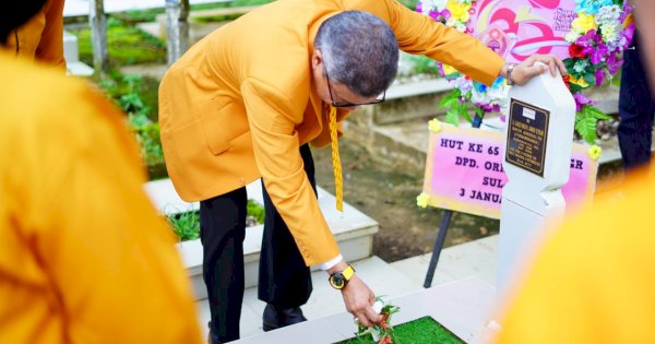 HUT ke-65, MKGR Sulsel Gelar Ziarah ke TMP dan Seminar Nasional