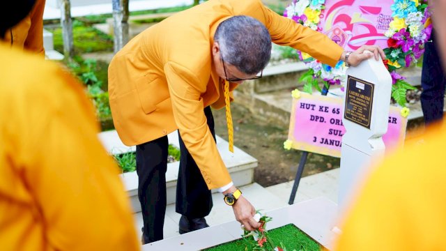 HUT ke-65, MKGR Sulsel Gelar Ziarah ke TMP dan Seminar Nasional
