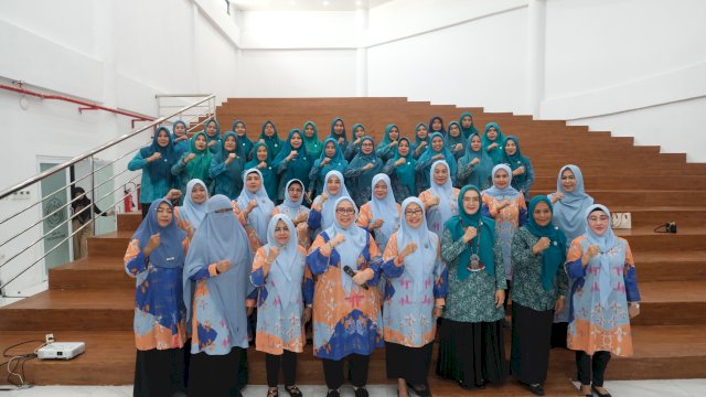 Suasana TP PKK Kota Makassar menerima kunjungan Studi Tiru dari TP PKK Kabupaten Jeneponto, Foto: Dok/HN.