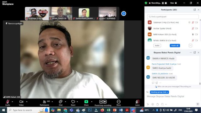 Ketum JSDI, Muhammad Ramli Rahim. HN