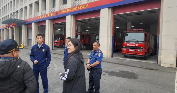Damkarmat Makassar Belajar Teknologi Kebakaran di China