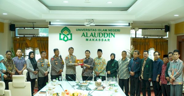 Terima Kunjungan Kapolrestabes Makassar, Rektor UIN Alauddin Siap Jadi Mitra