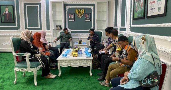 Bertemu Tim MFG, Fauzi Tegaskan DPRD Sulsel Dukung Penuh Solidaritas Palestina