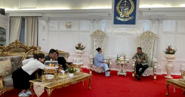 Pj Gubernur Sulsel dan HIPMI Bahas Pengembangan Ekonomi