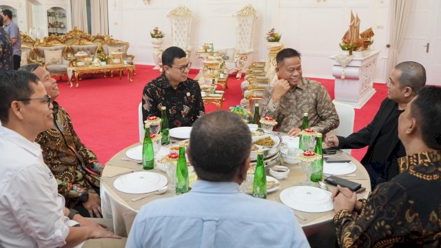 Kepala BPOM RI Prof Taruna Ikrar, Temui Penjabat Gubernur Sulsel Prof Fadjry Djufry, Minta Dukungan Bangun Sekolah Vokasi, Foto: Dok Humas Pemprov Sulsel.