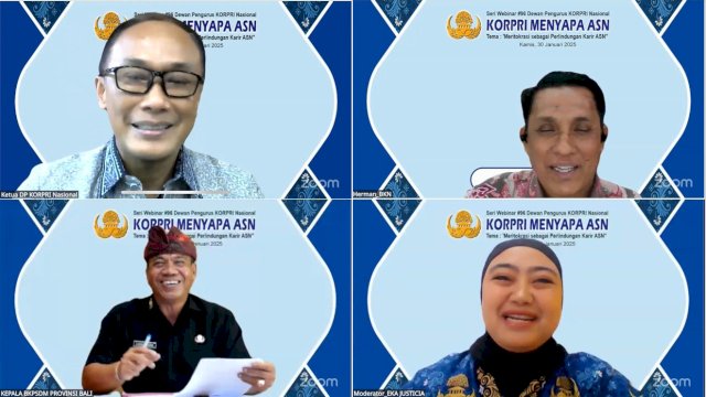 Ketua Umum DPN Korpri Prof Zudan Yakini Meritokrasi sebagai Awal Perlindungan Karier ASN