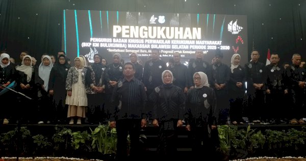 Hendra Pachri Resmi Nahkodai BKP KM Bulukumba, Siap Perkuat Solidaritas Anak Rantau