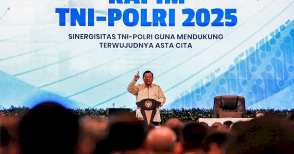 Presiden Prabowo: TNI dan Polri adalah Pilar Utama Kedaulatan Negara