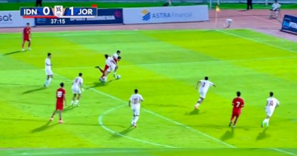 Timnas U-20 Kalah Tipis dari Yordania 0-1 di Sidoarjo