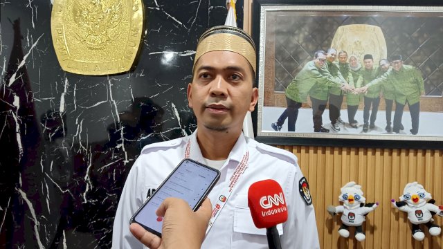 Anggota KPU Sulsel Ahmad Adiwijaya, Foto: HN/Sinta.