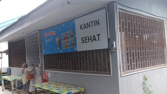 Suasana Kantin sehat yang tutup semenjak ada MBG, Foto: HN/Sinta.