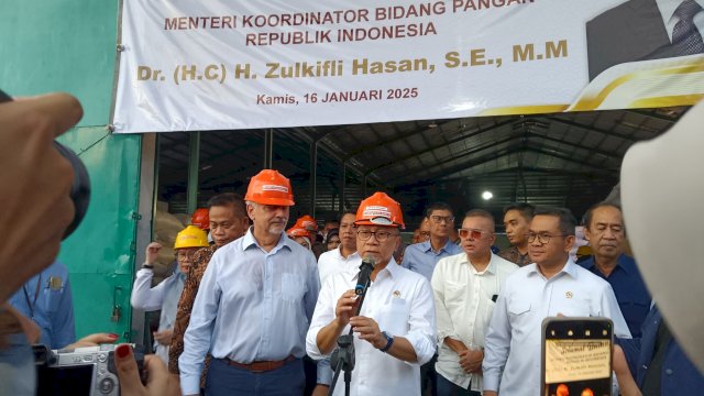 Menteri Koordinator Bidang Pangan, Zulkifli Hasan. Foto: HN/Sinta