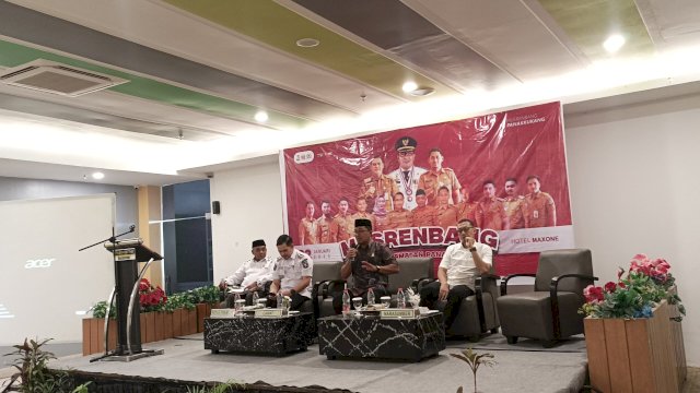 Musrenbang Kecamatan Panakukkang di Hotel MaxOne Makassar. Foto: HN/Dita 