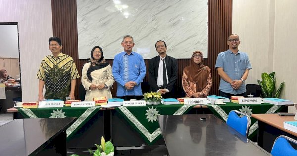 Ujian Tutup Disertasi Perdana di Unismuh Makassar, Wakil Menteri Pendidikan Jadi Penguji