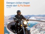 BRI Finance Berikan Promo untuk Para Bikers Touring di Awal Tahun Baru dengan Motor Baru