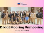Port Academy Gelar Diklat Mooring Unmooring Bekerja Sama dengan PT Indofood Sukses Makmur Divisi Bogasari