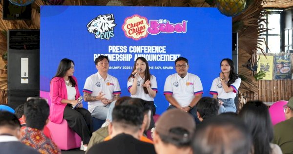 EVOS dan Chupa Chups Big Babol Berkolaborasi! Jadikan Permen Karet Teman Baik untuk Momen Gaming yang Seru