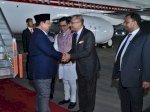 Presiden Republik Indonesia Prabowo Subianto Telah Tiba di India