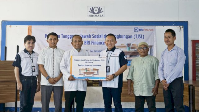 Dukung pendidikan berkualitas dan ramah lingkungan,BRI Finance berikan fasilitas belajar untuk PKBM Himmata