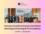 Puluhan Peserta Antusias Ikuti Diklat Mooring Unmooring di Port Academy