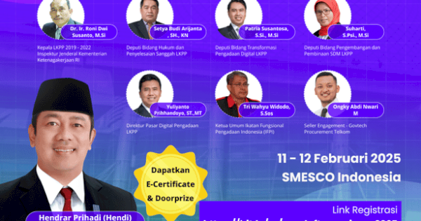 Indonesia Sustainable Procurement Expo (ISPE) 2025: Mendukung Transformasi Pengadaan Berkelanjutan di Indonesia