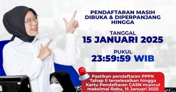 Peluang Baru PPPK 2024, Pendaftaran Diperpanjang Lagi, Buruan!