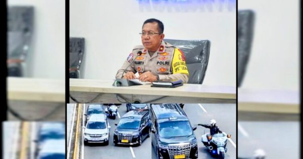 Korlantas Polri Telusuri Video Viral Patwal Mobil RI 36 di Jakarta