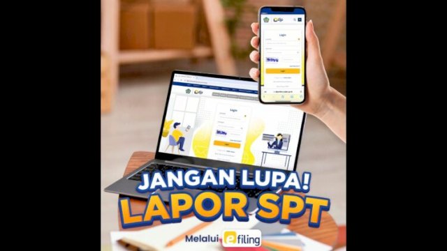 Lapor SPT Pajak 2024 bisa langsung melalui smartphone melalui form e_filing. DJP mengumumkan untuk SPT 2025 dipermudah dengan form Coretax ||X@DitjenPajakRI