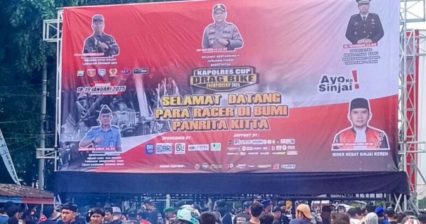 Isu Ketidakharmonisan Pemda dan Polres Sinjai Warnai Drag Bike