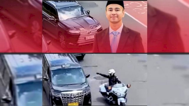 Raffi Ahmad mengklarifikasi mobil Lexus hitam bernomor RI 36, adalah kendaraan dinasnya sebagai Utusan Khusus Presiden Bidang Generasi Muda dan Pekerja Seni |||gridby_harian.news