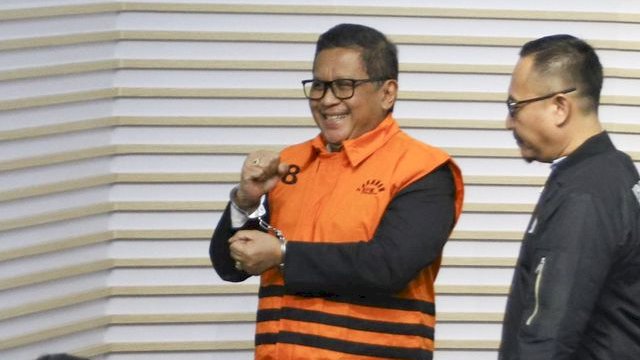 Sekjen PDIP Hasto Kristiyanto resmi ditahan KPK. Foto: dok kumparan