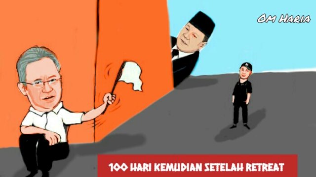 Karikatur Satryo Soemantri mundur dari jabatan Mendiktisaintek (Dodi/harian.news)