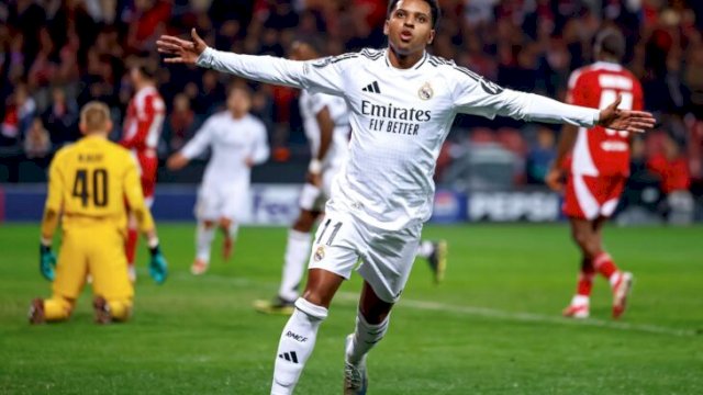Rodrygo tampil memukau di Liga Champions musim ini. (Sumber: UEFA Official)
